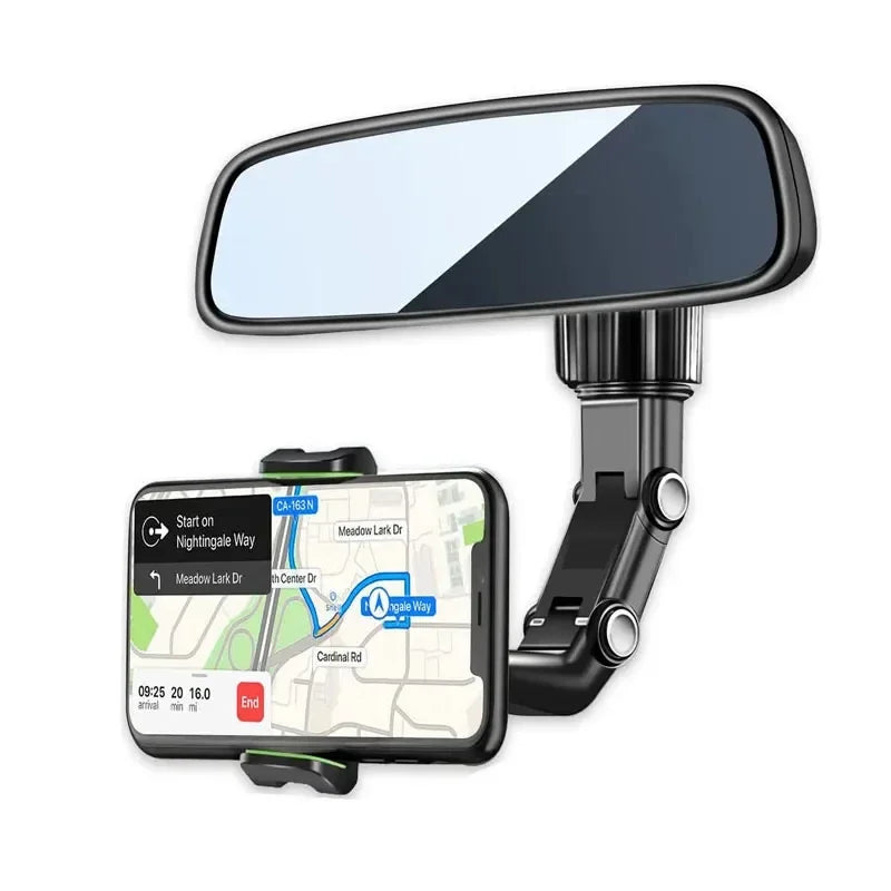 Suporte para Celular no Retrovisor