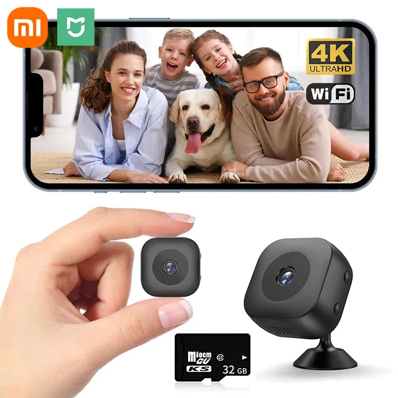 Xiaomi Mini 4K HD Câmera WiFi Wireless