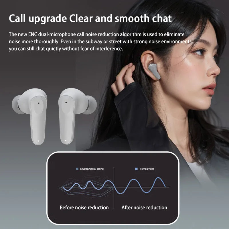 Xiaomi A98 Bluetooth 5.3 Wireless com Cancelamento de Ruído