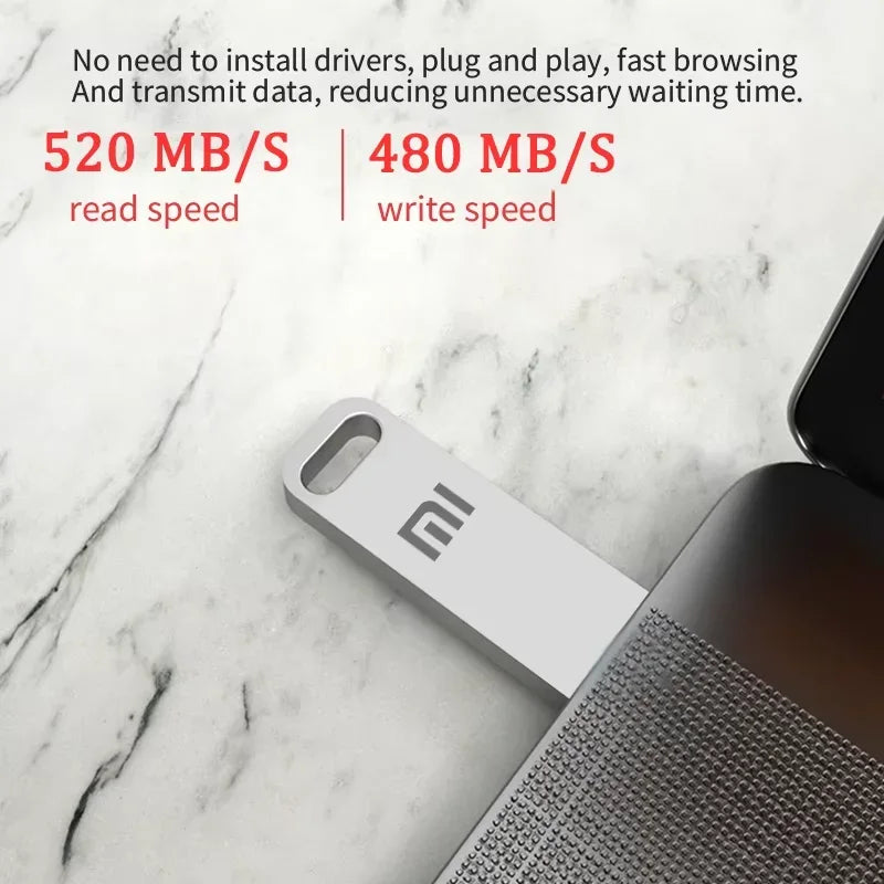 Xiaomi 2 TB USB 3.2 Flash Drive de Metal
