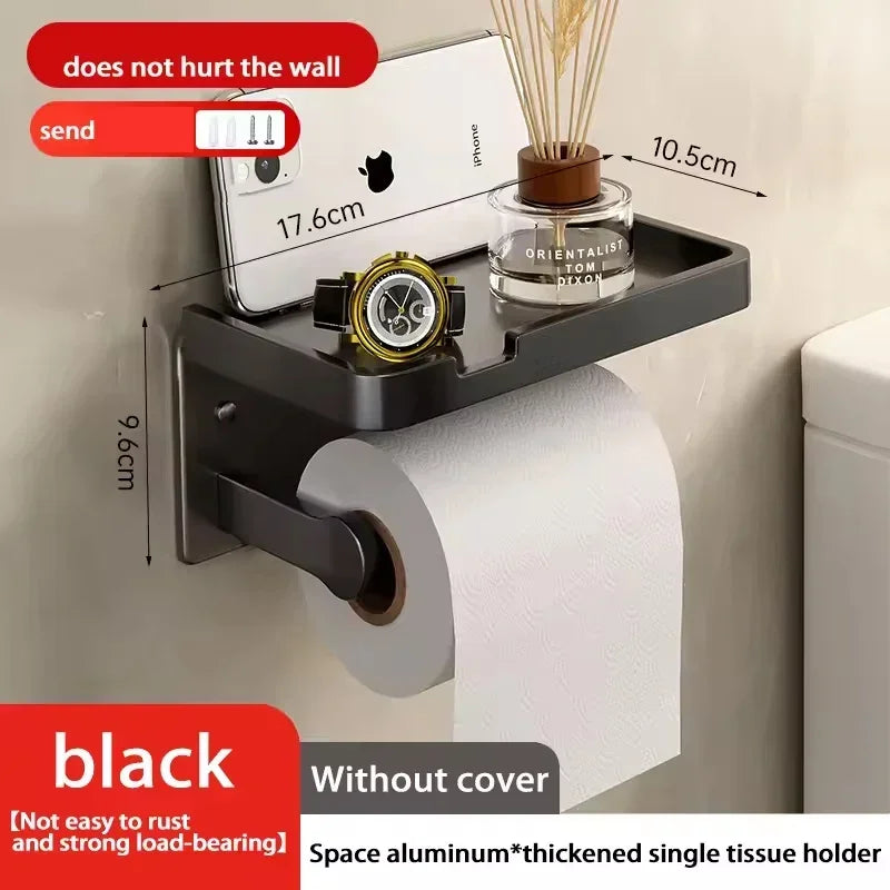 Suporte de Papel Fixado na Parede