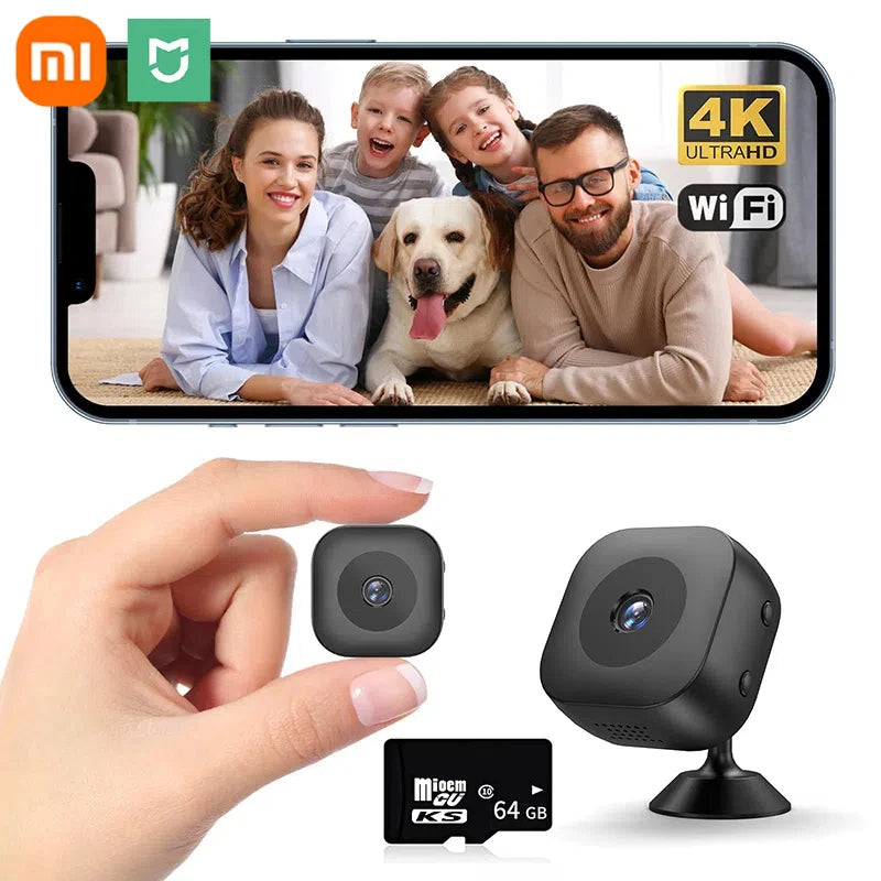 Xiaomi Mini 4K HD Câmera WiFi Wireless