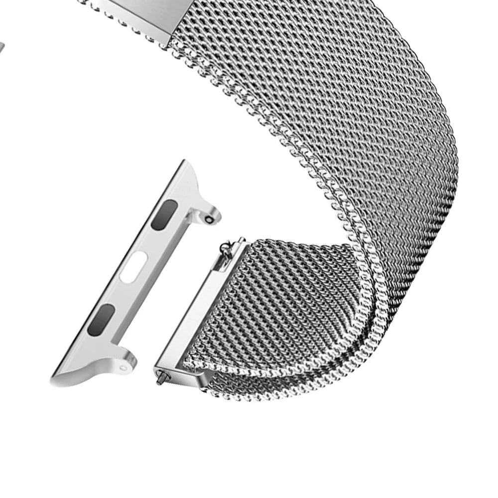 Pulseira Milanesa para Apple Watch Ultra 2 3 49 46mm 42mm 44 40 45mm 41mm 38mm