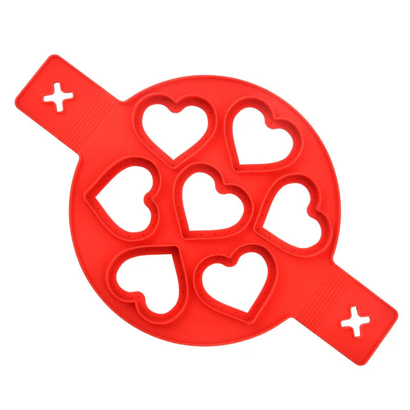 Máquina De Panqueca De Anel De Silicone Antiaderente