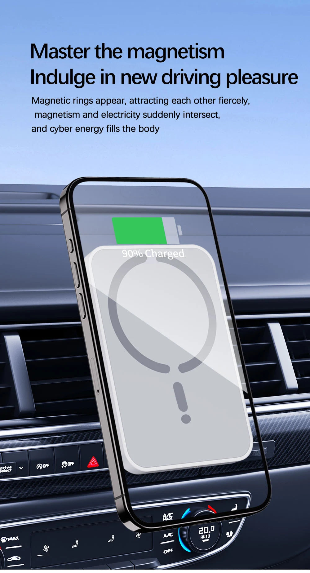 Carregador Magnético Para IPhone