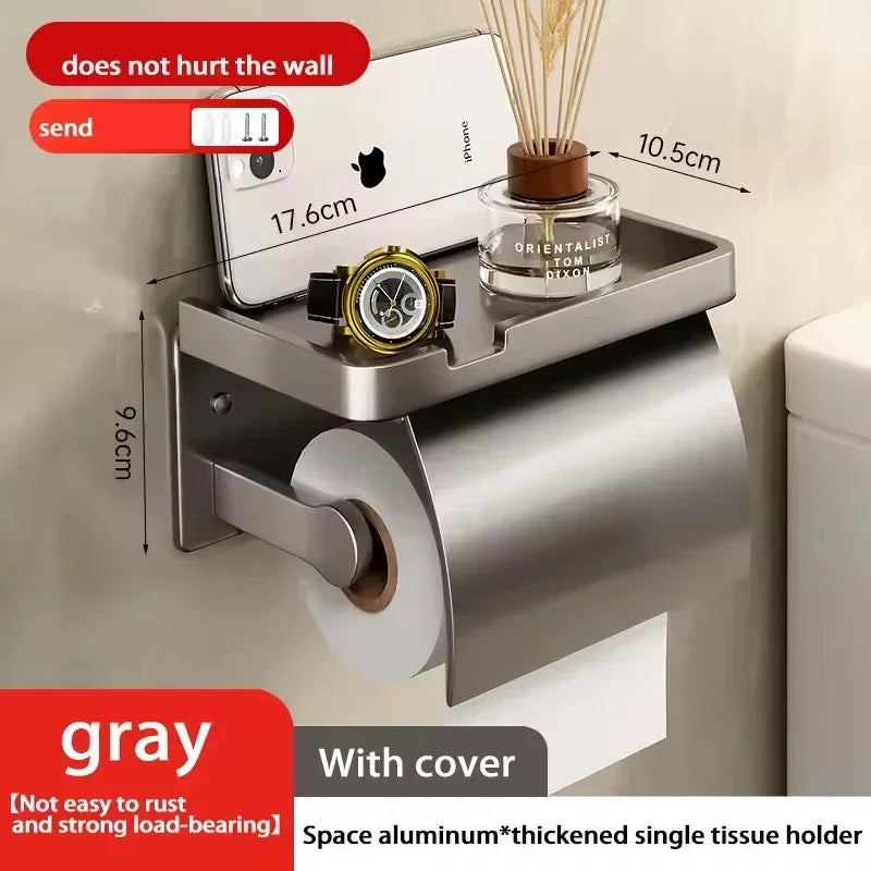 Suporte de Papel Fixado na Parede