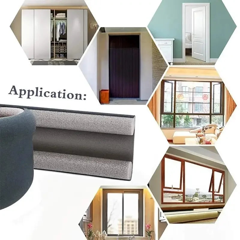 Rodapé para Porta, Contra Insetos e Ruídos