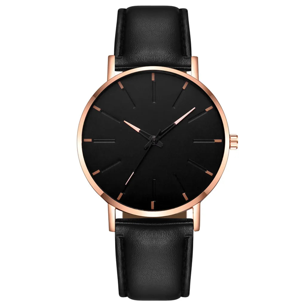 Men Vintage Luxury Watches Casual Quartz Watch Luxury Watch Stainless Bracele Steel Dial Men'S Watch Trend Leather Wrist Watch