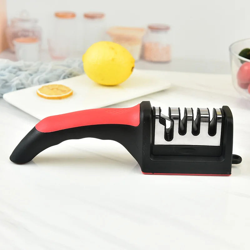 Amolador de Faca Para Cozinha, 4 Segmentos