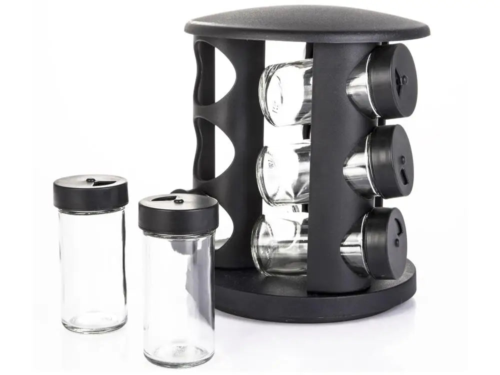 Porta Temperos de Vidro Brinox 10 Peças