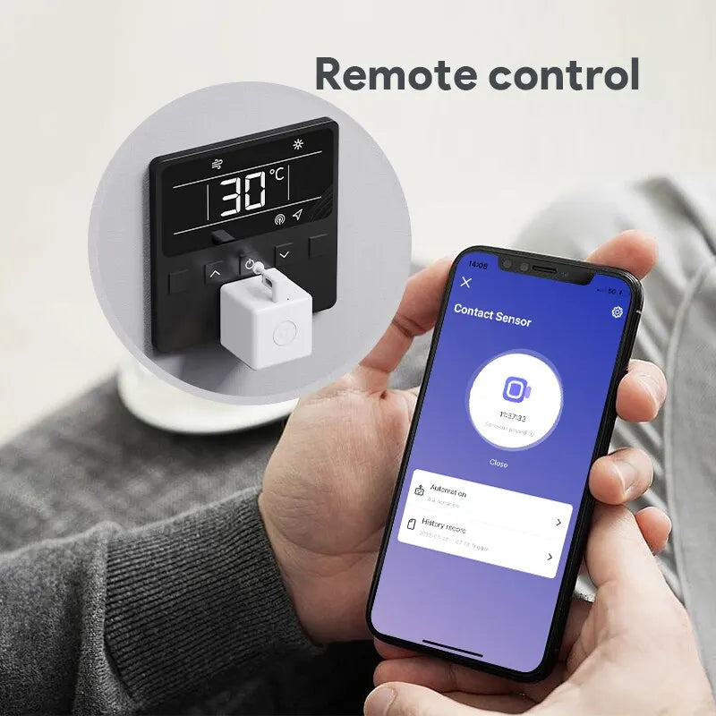 uya zigbee/bluetooth fingerbot mais robô botão empurrador