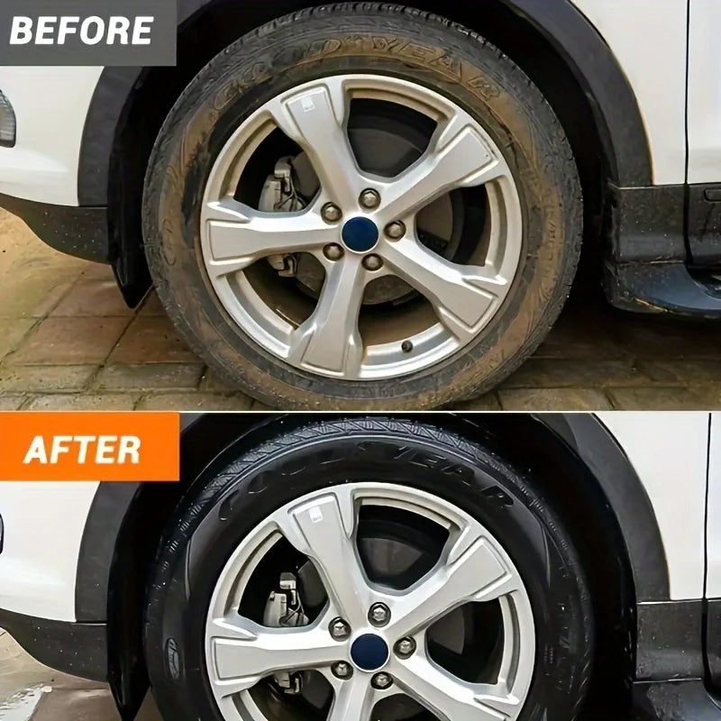 Restaurador de Cera para Pneu de Carro