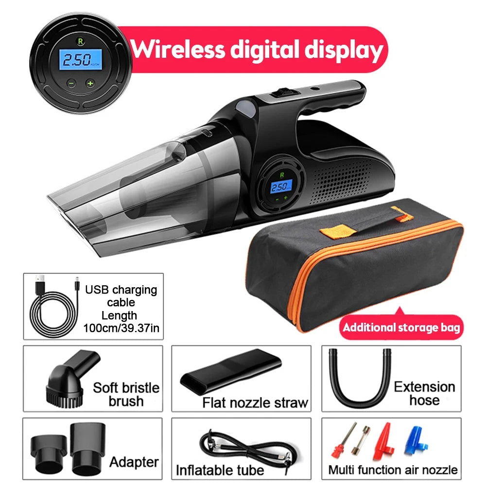 Aspirador Portátil sem Fio