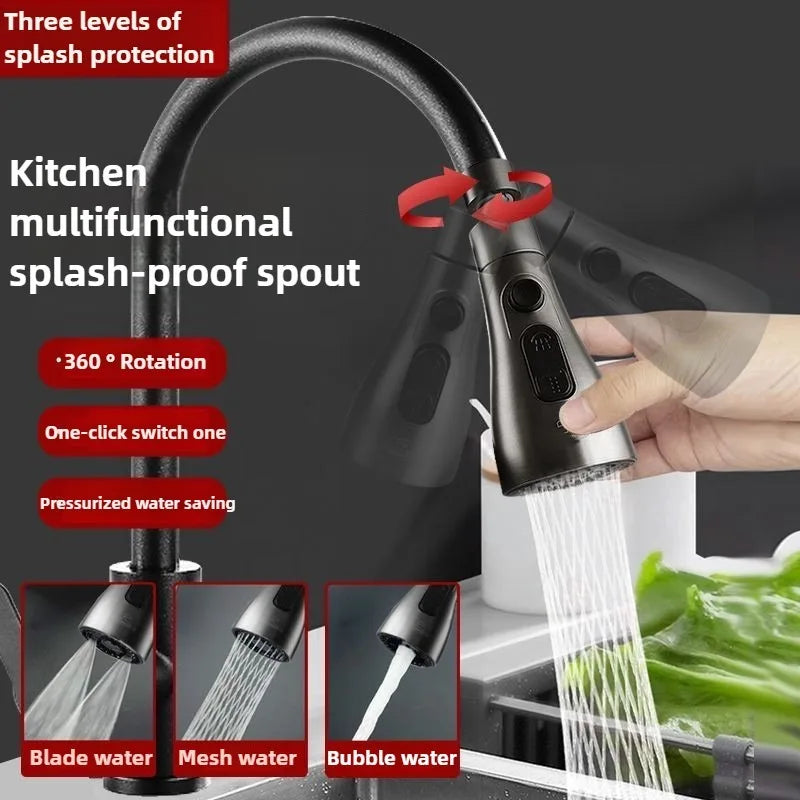 360 ° Torneira Rotativa de Cozinha