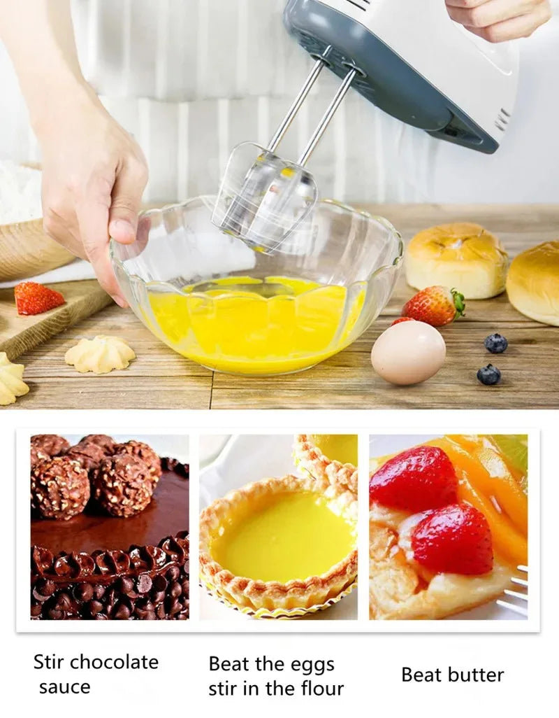 Batedeira Elétrica Portátil 120W